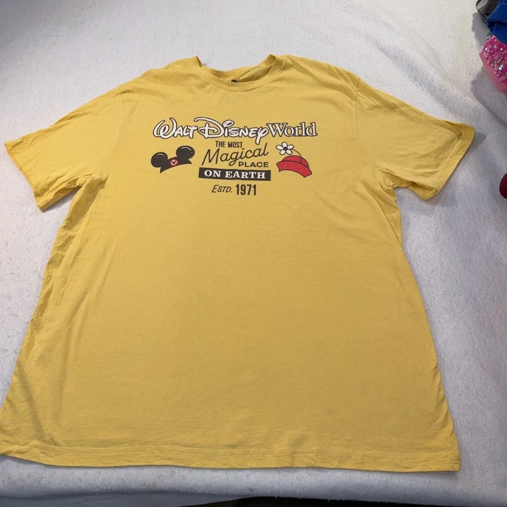 Used Excellent Condition XL WDW Disney World most magical place on earth t shirt